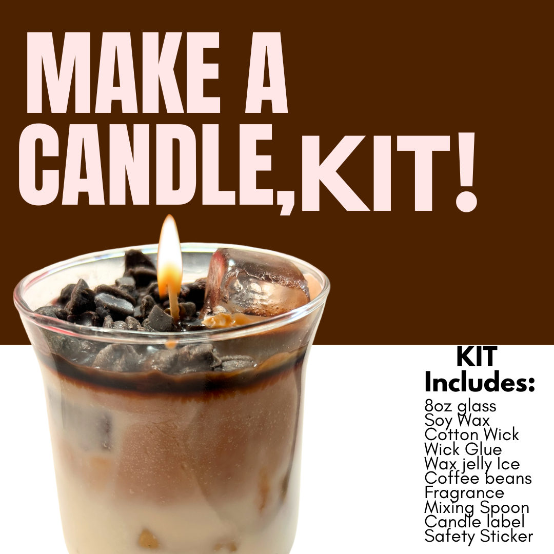 DIY Candle Making Kit- Iced Coffee