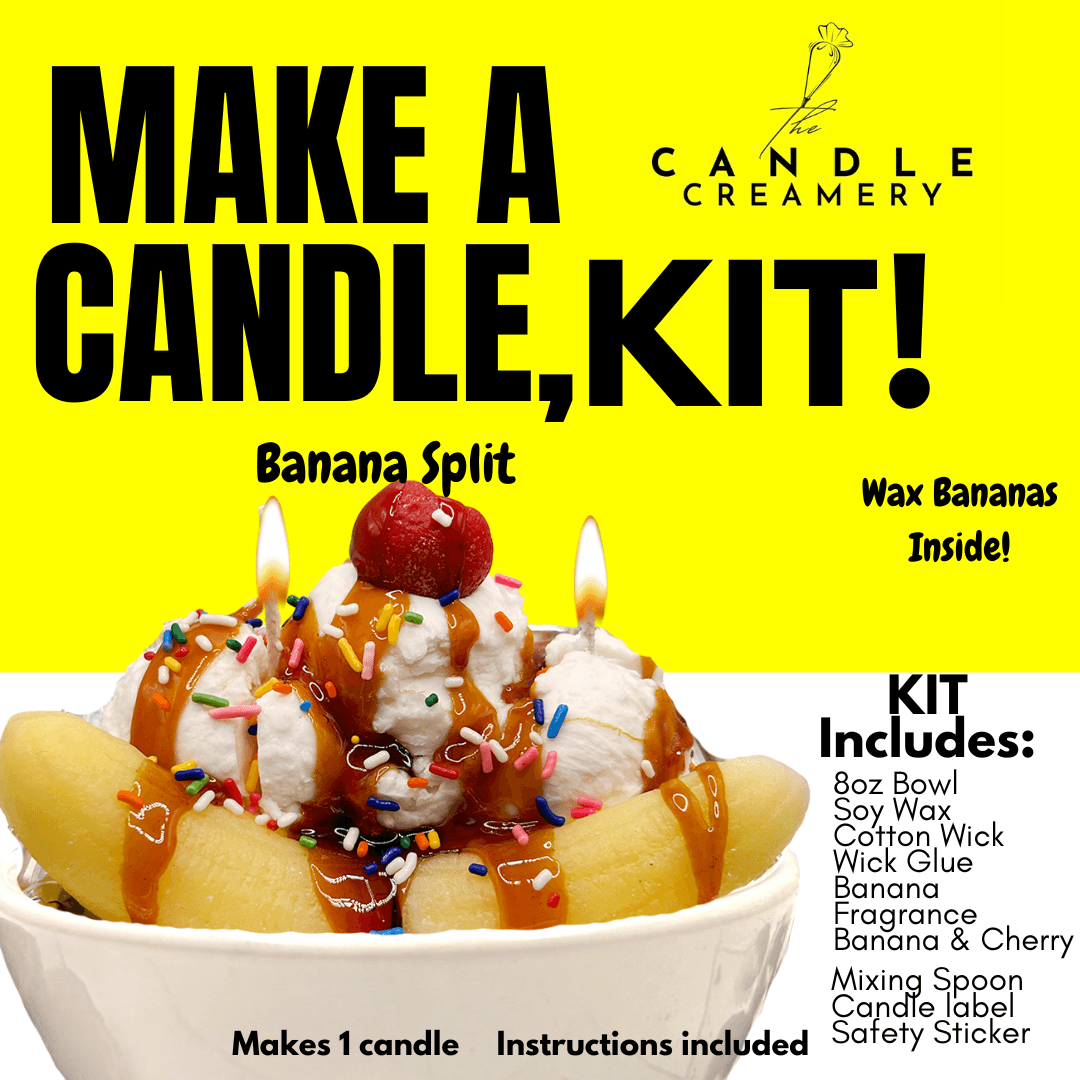 DIY Candle Making Kit- Banana Split - Sheamakery