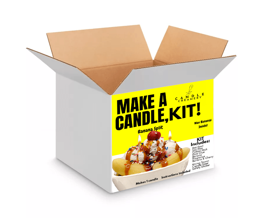 DIY Candle Making Kit- Banana Split - Sheamakery