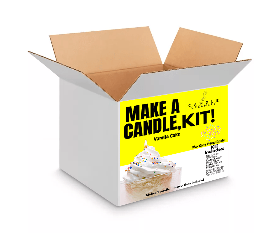 DIY Candle Making Kit- Vanilla Party Cake - Sheamakery